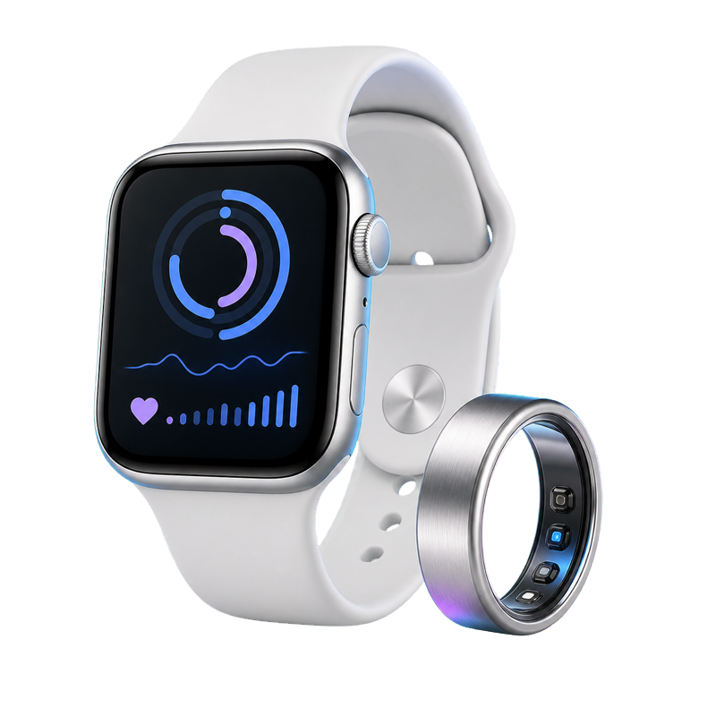 Apple Watch и умное кольцо с интерфейсом BIOS